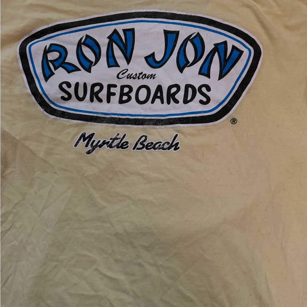 Ron Jon Yellow Surfboards Tee